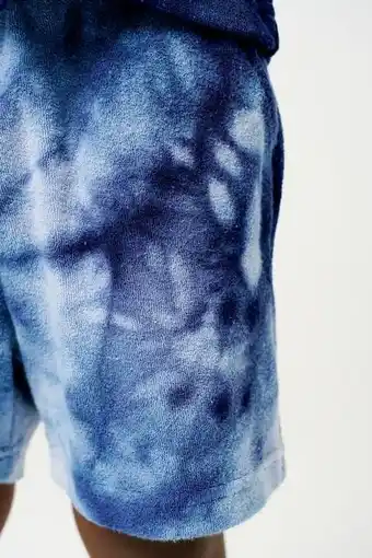 Tie dye shorts