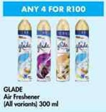 Makro Glade Air Freshener All Variants 4 x 300ml offer