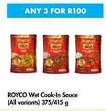 Makro Royco Wet Cook-in Sauce All Variants 3 x 375/415g offer