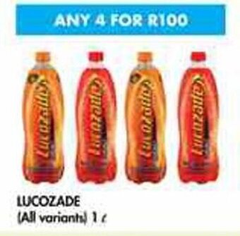 Makro Lucozade All Variants 4 x 1L offer