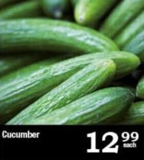 Oxford Freshmarket Cucumber each offer
