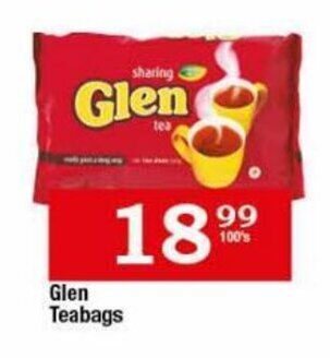 Oxford Freshmarket Glen Teabags 100's offer