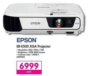 Makro Epson EB-E500 XGA Projector offer