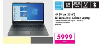 Makro HP 39cm (15.6") 15-Series Intel Celeron Laptop offer