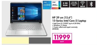 Makro HP 39cm (15.6") 15-Series Intel Core i5 Laptop offer