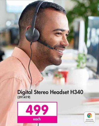Makro Digital Stereo Headset H340 offer