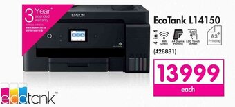 Makro Epson EcoTank L14150 offer