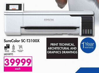 Makro Epson SureColor SC-T3100X offer