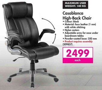 Makro Casablanca High-Back Chair offer