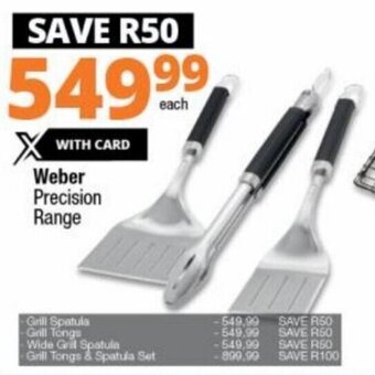 Checkers Weber Precision Range offer