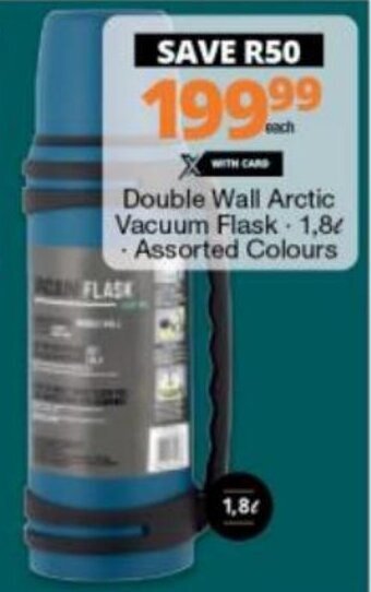 Double Wall Arctic Vacuum Flask 1,8L