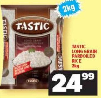 Usave Tastic Long Grain Parboiled Rice 2kg offer