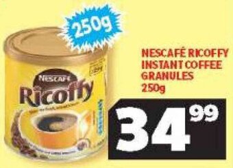 Usave Nescafé Ricoffy Instant Coffee Granules 250g offer