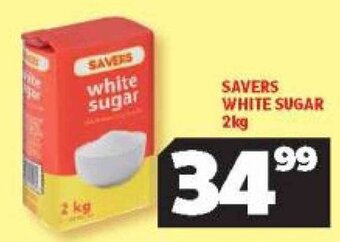 Usave Savers White Sugar 2kg offer