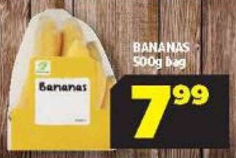 Usave Bananas 500g bag offer