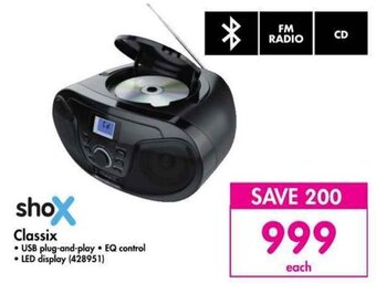 Makro Shox Classix offer