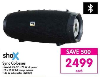 Makro Shox Sync Colossus offer