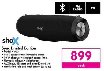 Makro Shox Sync Limited Edition offer