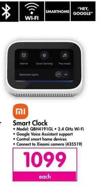 Makro MI Smart Clock offer