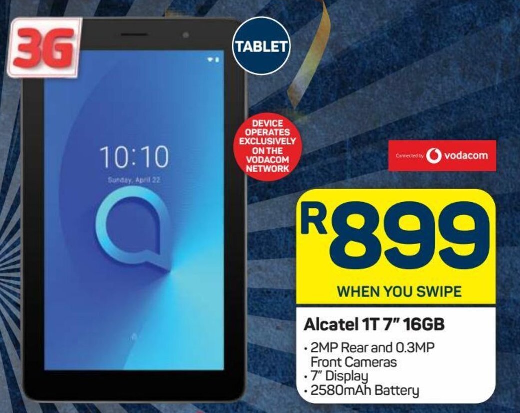 Alcatel Tablet 1T 7" 16GB offer at Pick n Pay