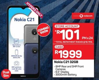 Pick n Pay Nokia C21 32GB offer