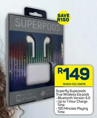 Pick n Pay Superpods True Wireless Earpods offer