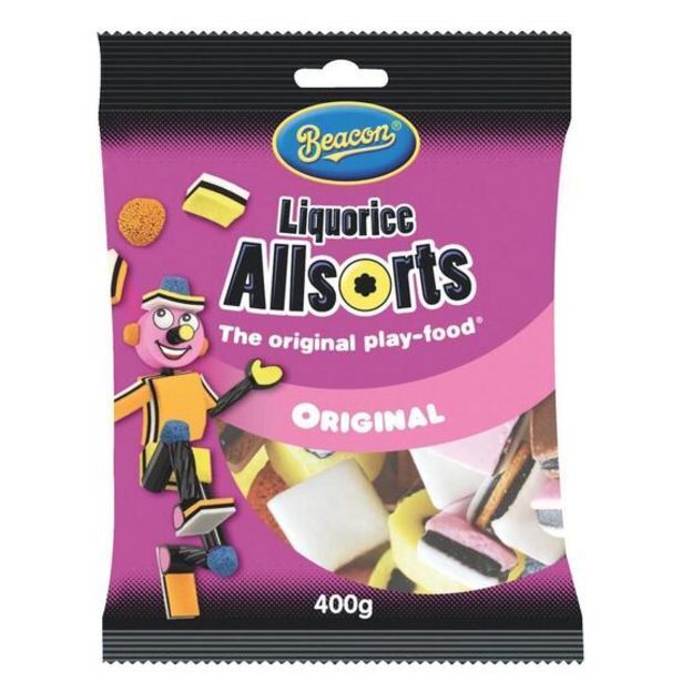 Beacon sweets pack liquorice allsorts 400 g offer at Game