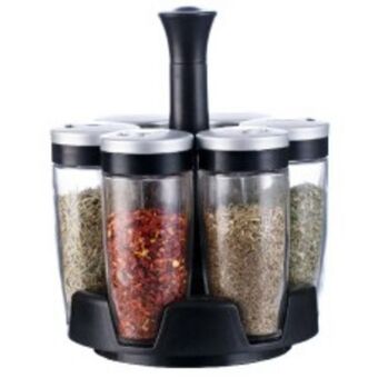 Home etc Aqua 6pc spice rack 80ml offer