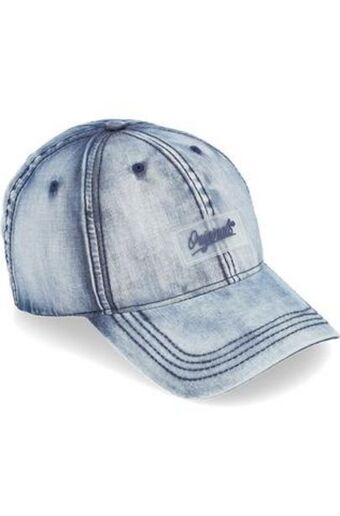 Osburn denim look peak cap