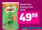 Game Nestle Milo Energy Drink-500g offer