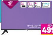 Game Hisense 43" UHD Smart TV 43A6G offer