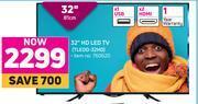 Game Telefunken 32" (81cm) HD LED TV TLEDD-32HD offer