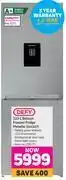 Game Defy 323 L Bottom Freezer Fridge (Metallic) DAC627 offer