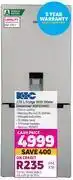Game KIC 276 L Fridge With Water Dispenser KBF631ME offer