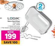 Game Logik Retro Hand Mixer offer