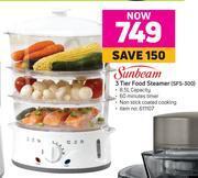 Game Sunbeam 3 Tier Food Steamer SFS-300 offer