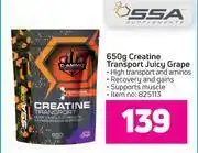 Game SSA Creatine Transport Juicy Grape-650g offer