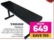 Game Trojan Flat Bench offer