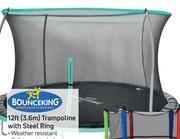 Game Bounceking 12ft (3.6m) Trampoline With Steel Ring offer