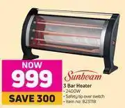 Game Sunbeam 3 Bar Heater 2400W offer