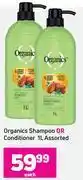Game Organics Shampoo Or Conditioner Assorted- 1Ltr Each offer