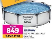 Game Bestway Steel Pro Max 3.05m x 76cm Frame Pool offer