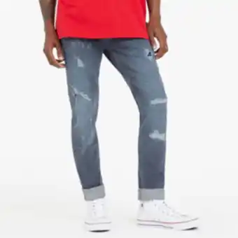 Sportscene Redbat men's blue/grey skinny jeans offer