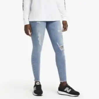 Redbat women's light wash high rise skinny jeans