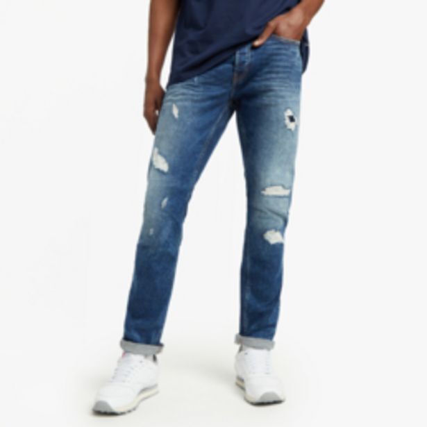 Redbat men's medium blue skinny jeans offer at Sportscene