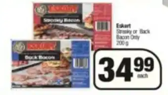 KwikSpar Eskort Bacon 200g offer