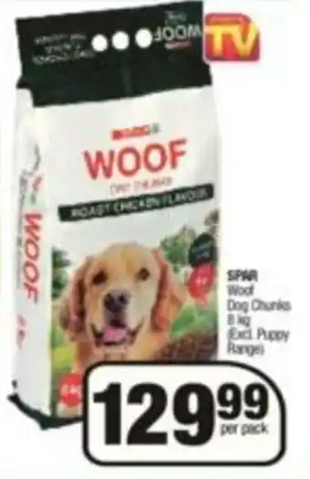 KwikSpar SPAR Woot Dog Chunks 8kg offer