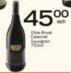 Olive Brook Cabernet Sauvignon 750ml
