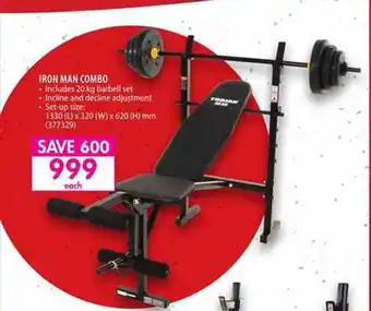 Makro Iron Man Combo - 377329 offer