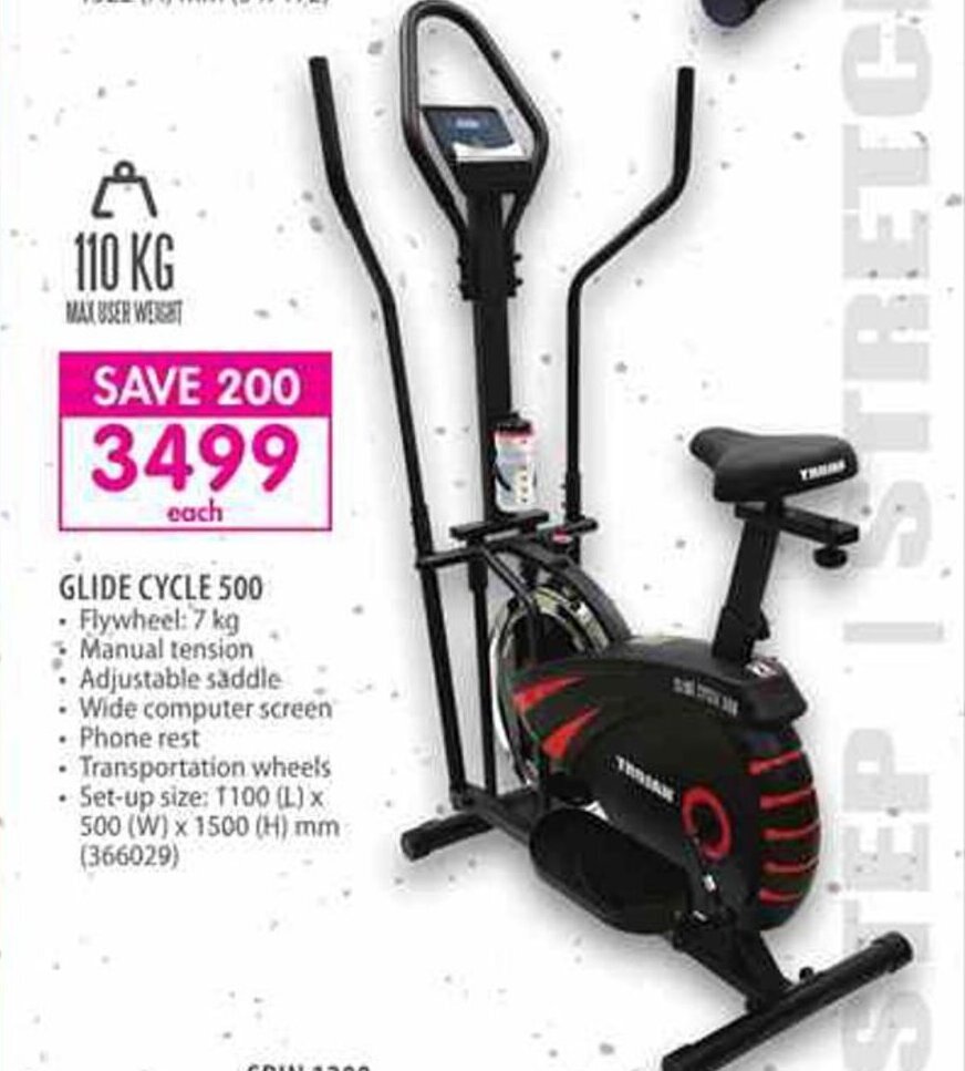 Glide Cycle 500 366029 offer at Makro